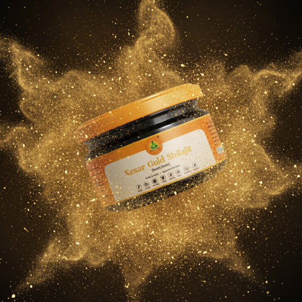 Kesar Gold Shilajit (Resin Form) – Natural Energy & Vitality Boost – CuroHerb