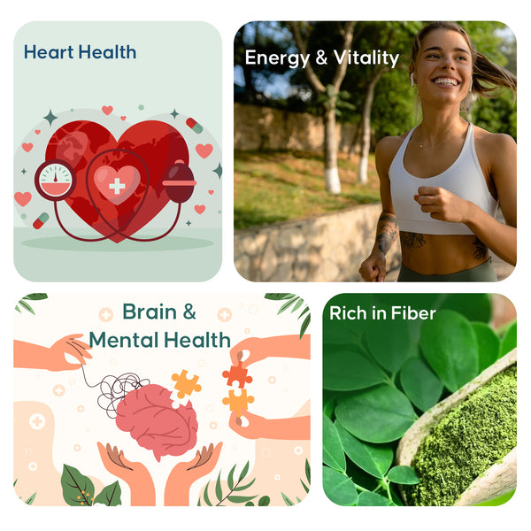 Moringa Powder – Superfood for Energy & Immunity – CuroHerb