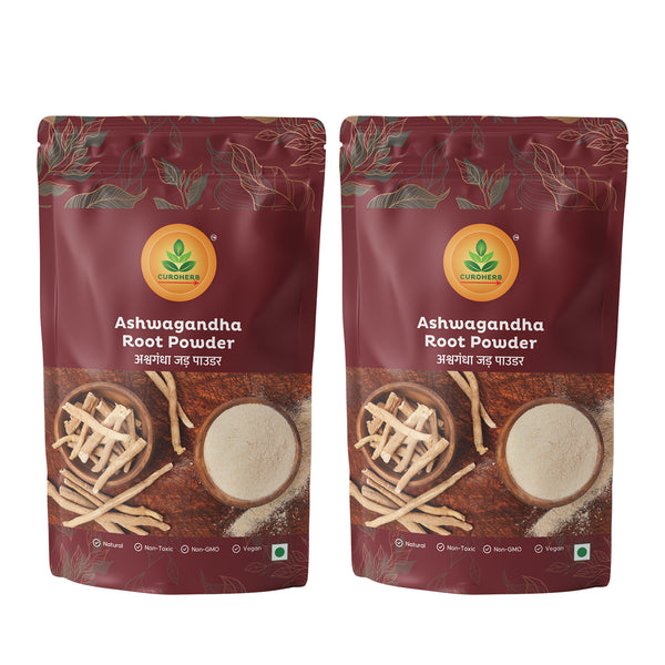 Ashwagandha Root Powder - Natural Stress Reliever - CuroHerb