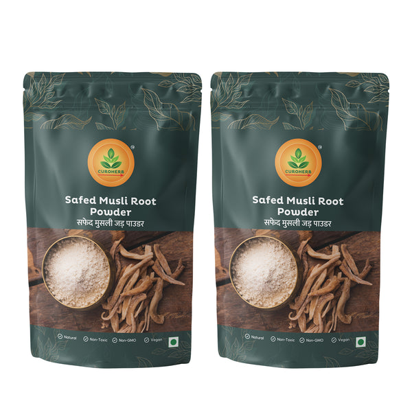 Safed Musli Root Powder – Strength & Vitality – CuroHerb