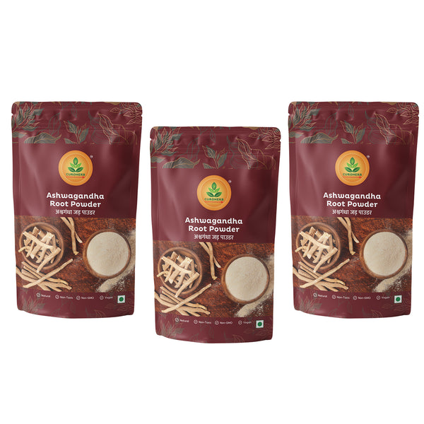 Ashwagandha Root Powder - Natural Stress Reliever - CuroHerb