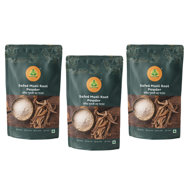 Safed Musli Root Powder – Strength & Vitality – CuroHerb