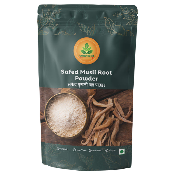 Safed Musli Root Powder – Strength & Vitality – CuroHerb