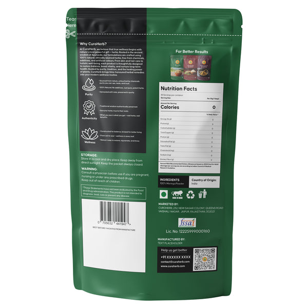 Moringa Powder – Superfood for Energy & Immunity – CuroHerb