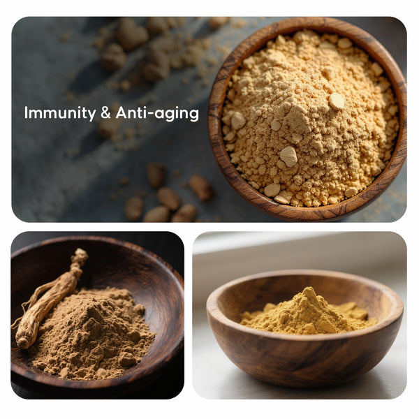 Yellow Shatavari Root Powder – Women’s Wellness & Hormonal Balance – CuroHerb