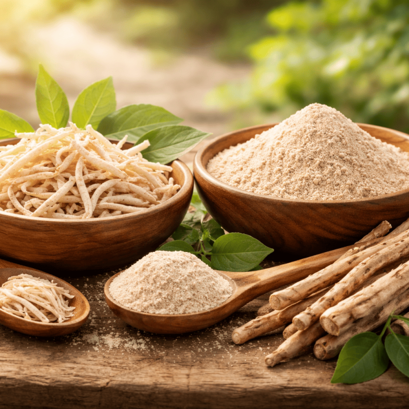 Safed Musli and Ashwagandha Powder Benefits: A Natural Combination for Strength, Energy, and Wellness